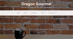 Desktop Screenshot of dragongourmet.com